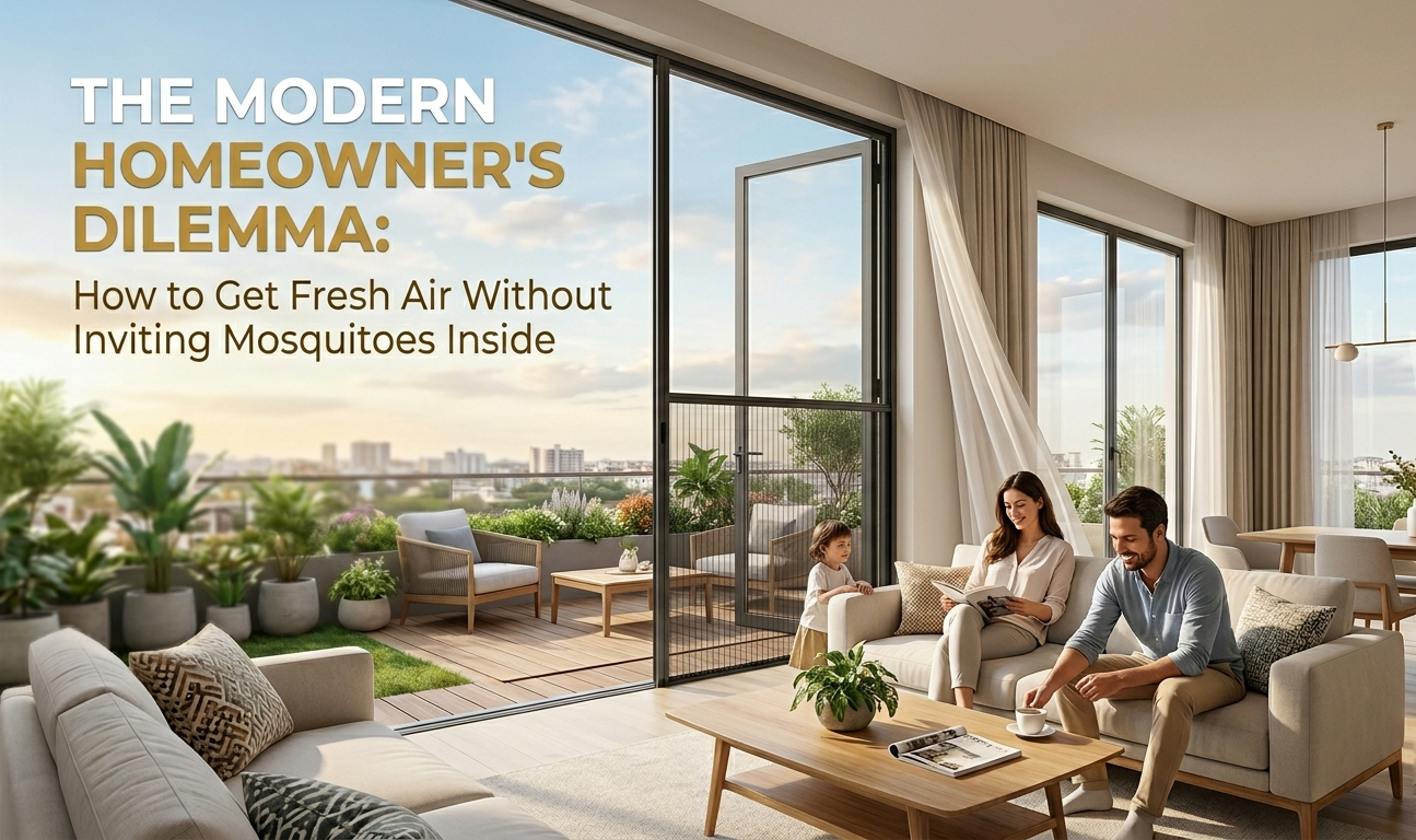 The Modern Homeowner’s Dilemma: How to Get Fresh Air Without Inviting Mosquitoes Inside