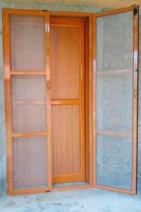 mosquito net door for main door