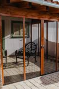 sliding mesh door for main door