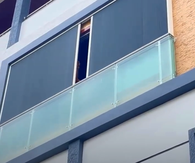 Sliding Mesh Door for Balcony