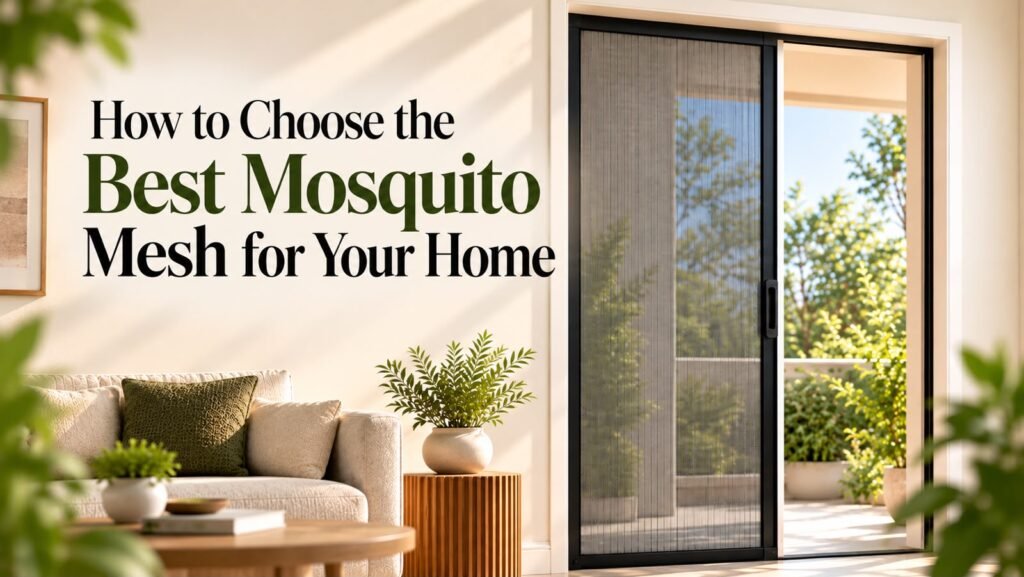How to choose the best mosquito mesh for your home